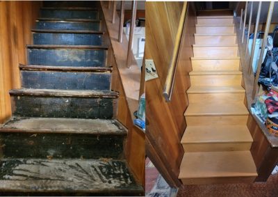 Stairs before and after Wehr There services